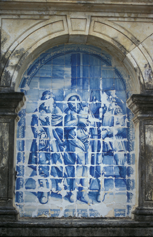 L'Ecce Home, panneau d'azulejos